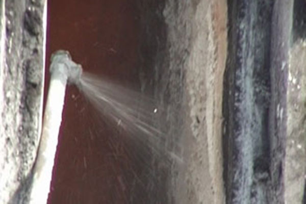 半干法喷补施工